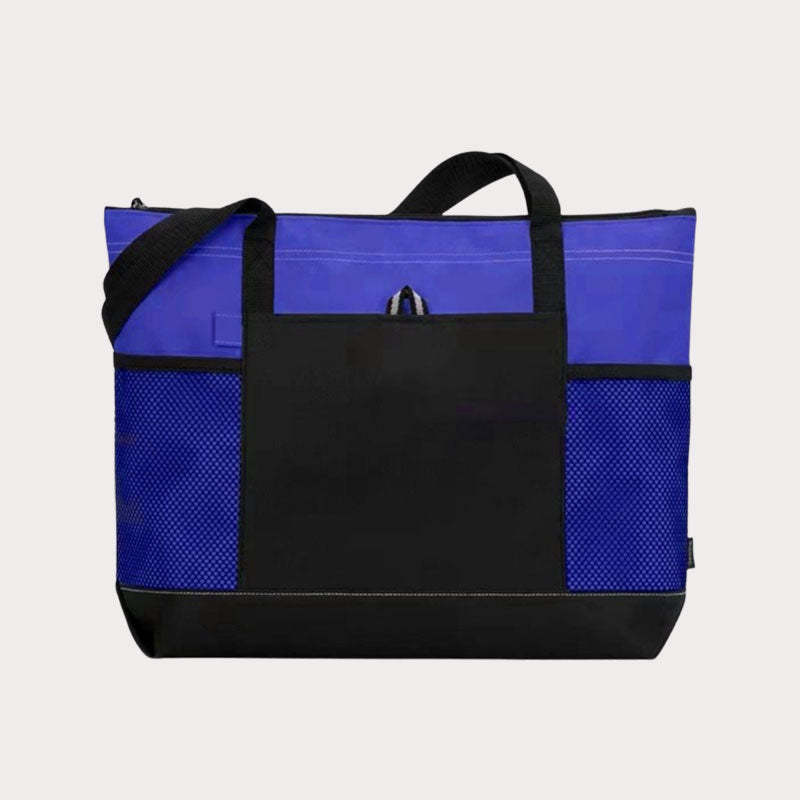 Grand sac fourre-tout personnalisé en tricot