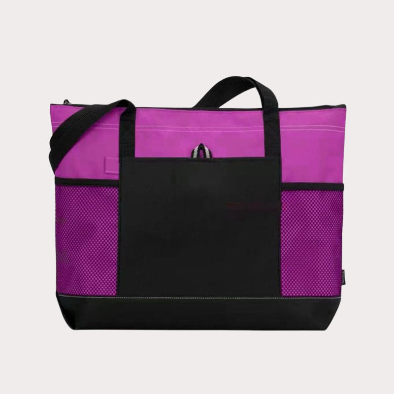 Grand sac fourre-tout personnalisé en tricot