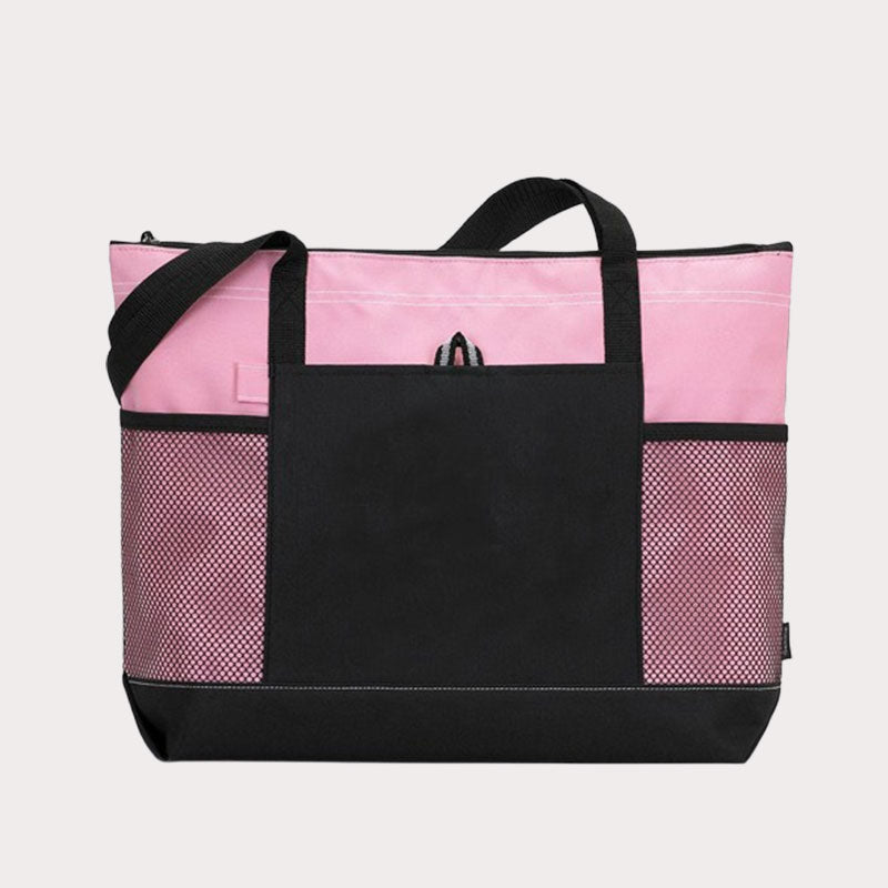 Grand sac fourre-tout personnalisé en tricot