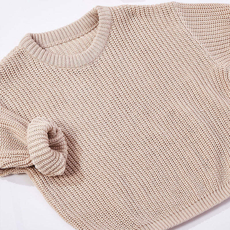 Personalized Hand Embroidered Baby Sweater