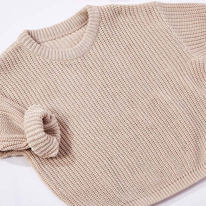 Personalized Hand Embroidered Baby Sweater