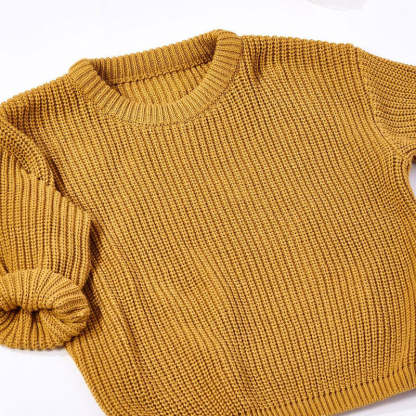 Personalized Hand Embroidered Baby Sweater