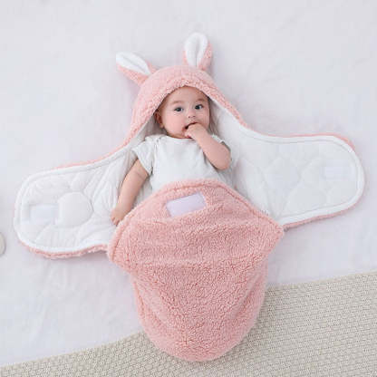 Personalized Bunny Baby Swaddle