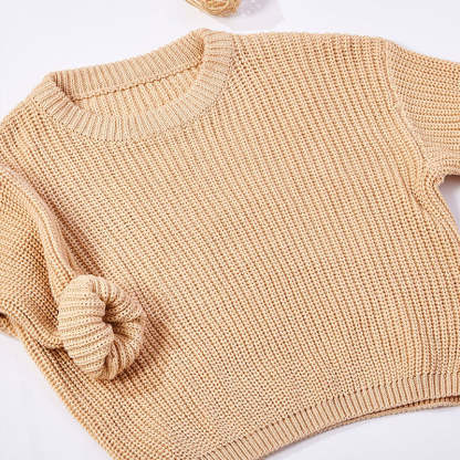 Personalized Hand Embroidered Baby Sweater