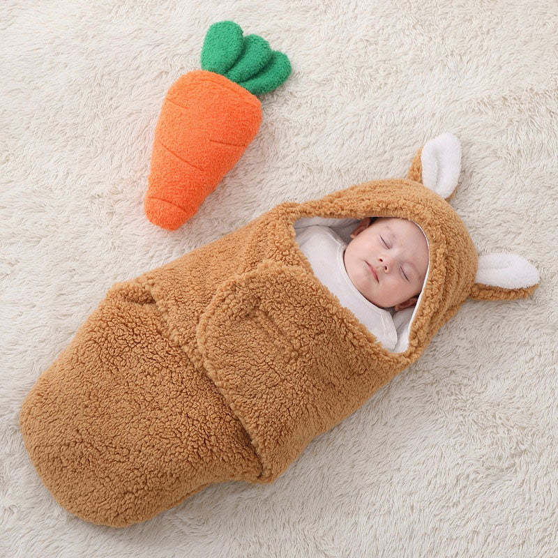 Personalized Bunny Baby Swaddle