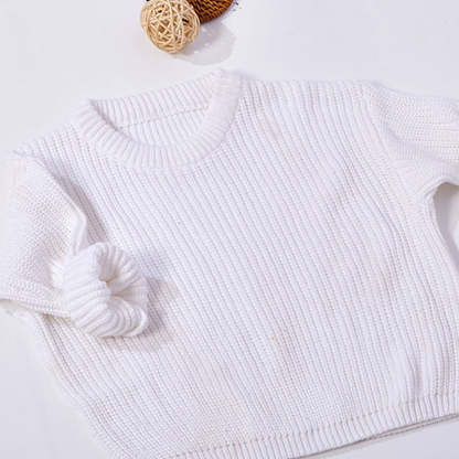 Personalized Hand Embroidered Baby Sweater