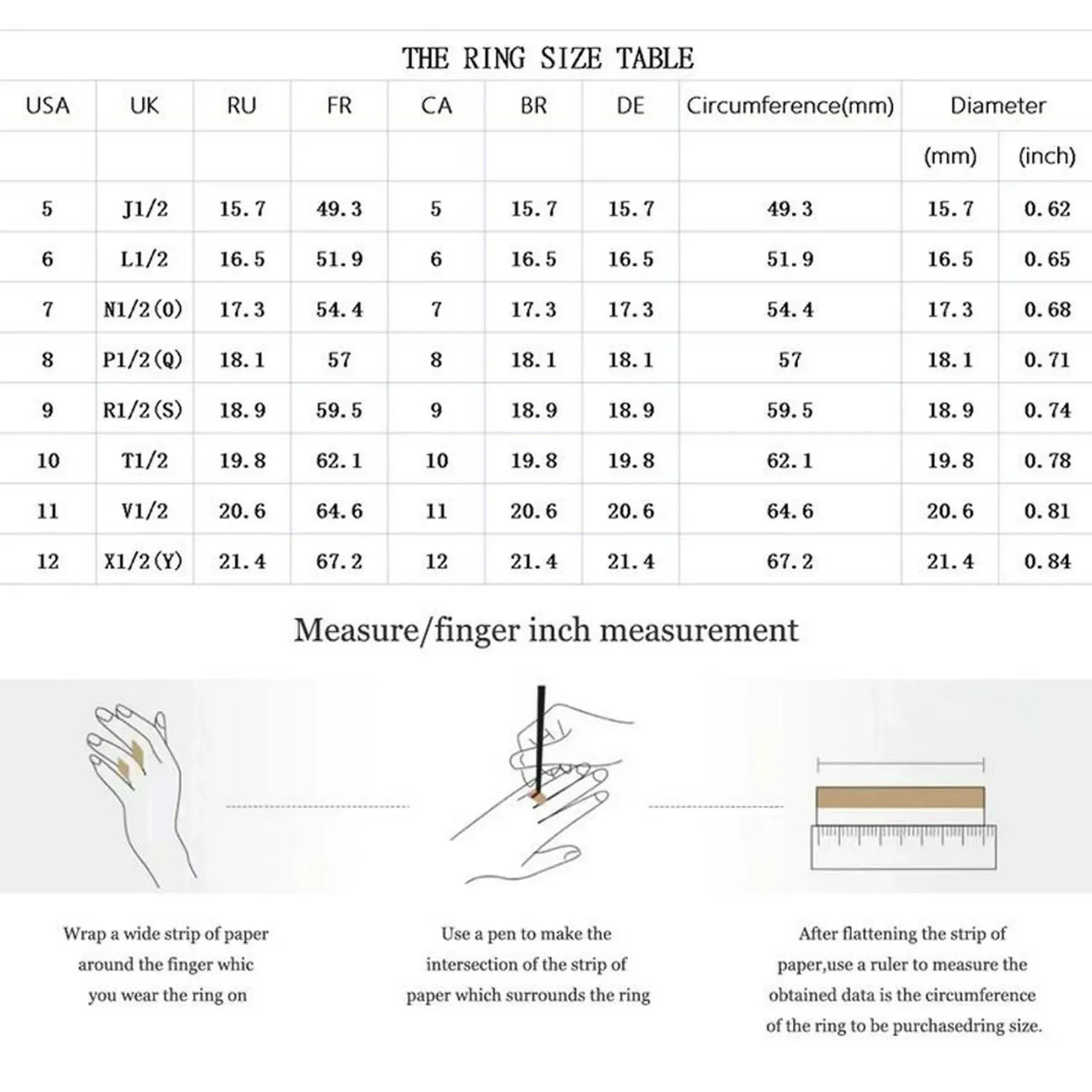 Bague commémorative en forme de cœur avec nom et date personnalisée