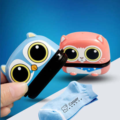 Tampons personnalisés pour vêtements Tampons créatifs avec nom - Cadeaux mignons pour enfants