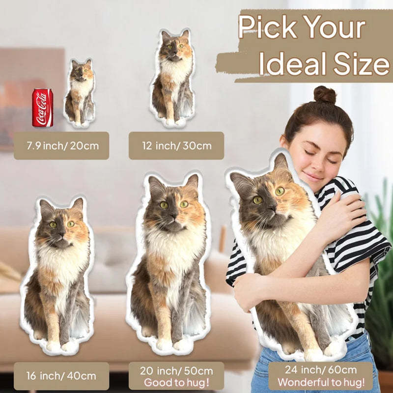 Coussin 3D personnalisé pour animaux de compagnie à partir d'une photo