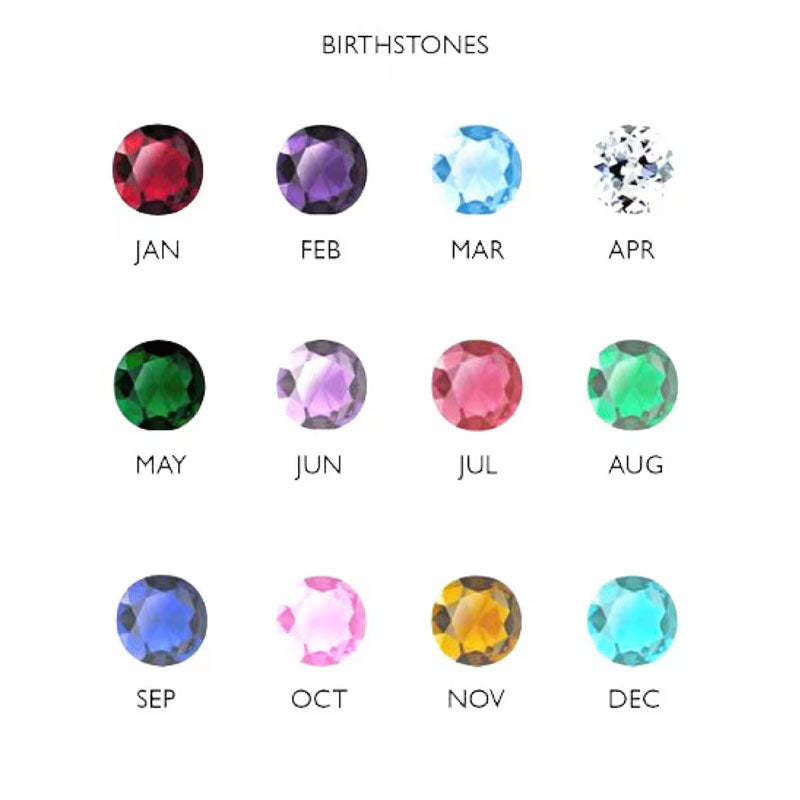 Bague de naissance personnalisée exquise pour mère - Cadeau de fête des mères pour grand-mère et maman