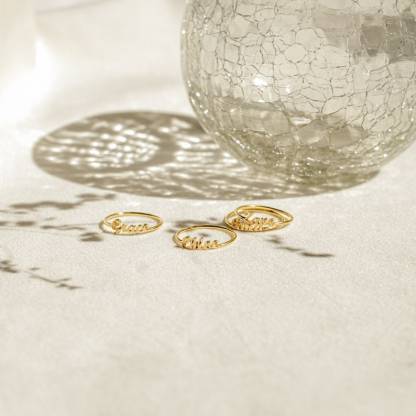 Bagues personnalisées avec prénom – Le cadeau idéal pour les mamans