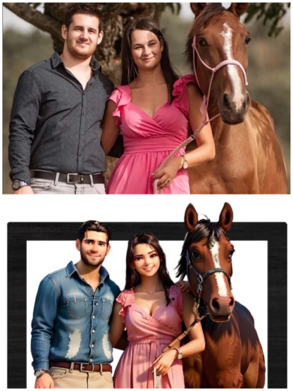 Cadre Photo Bois Personnalisé Style 3D Animé 🎨 Dernier jour -49 %⏰ 