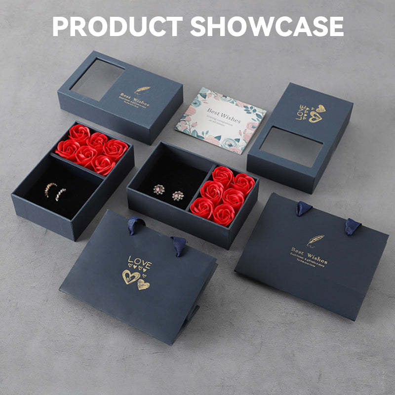 Six Roses Jewelry Box