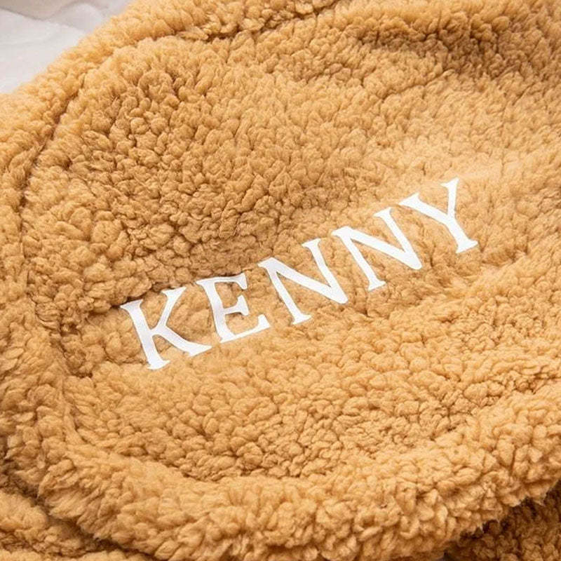 Personalized Bunny Baby Swaddle