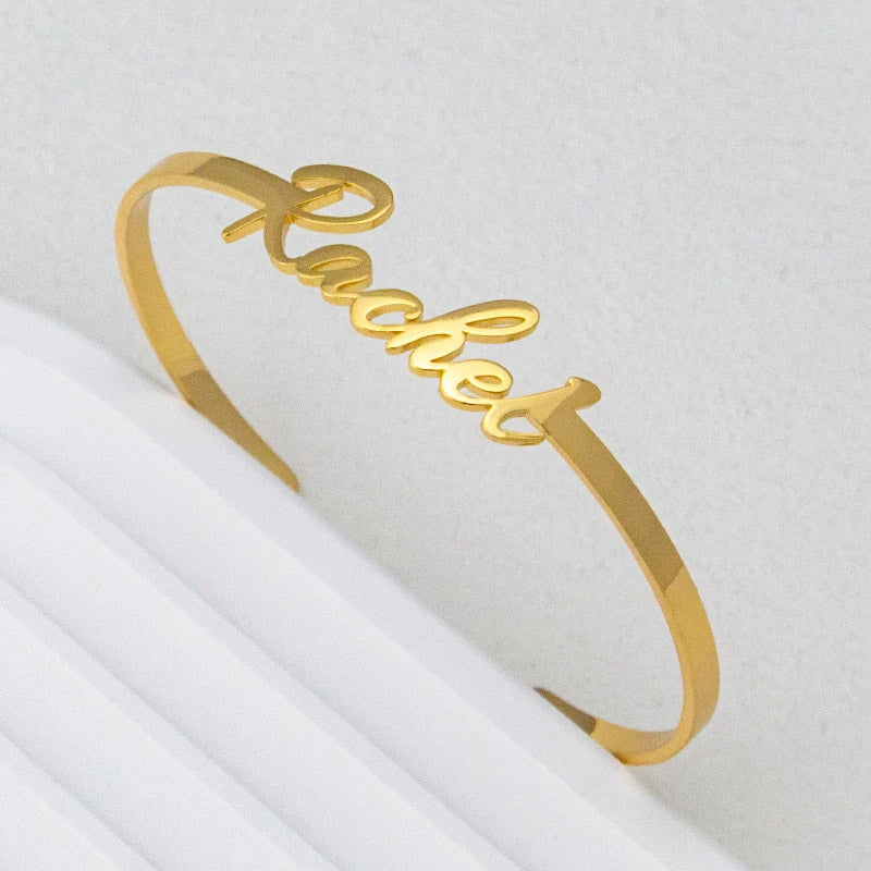 Bracelet personnalisé avec lettre de nom