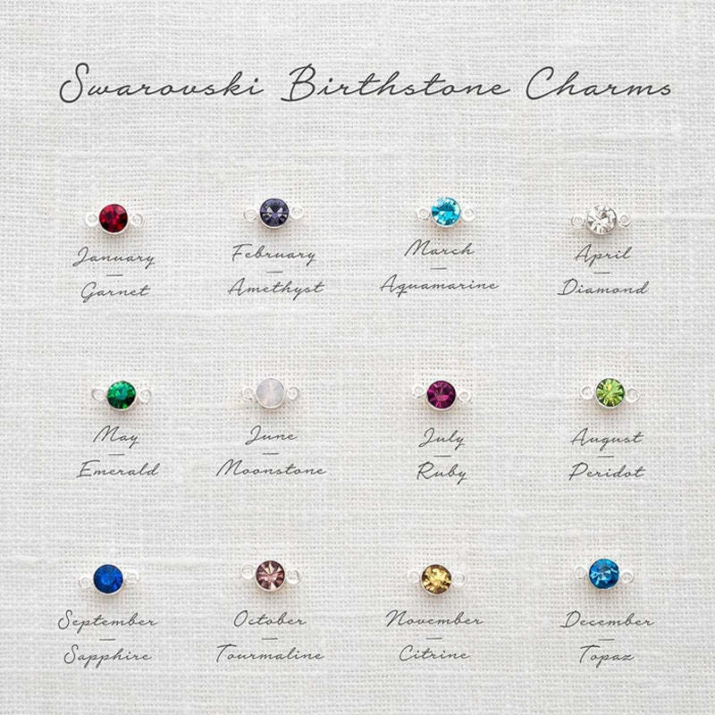 Personalized Birthstone Bracelet