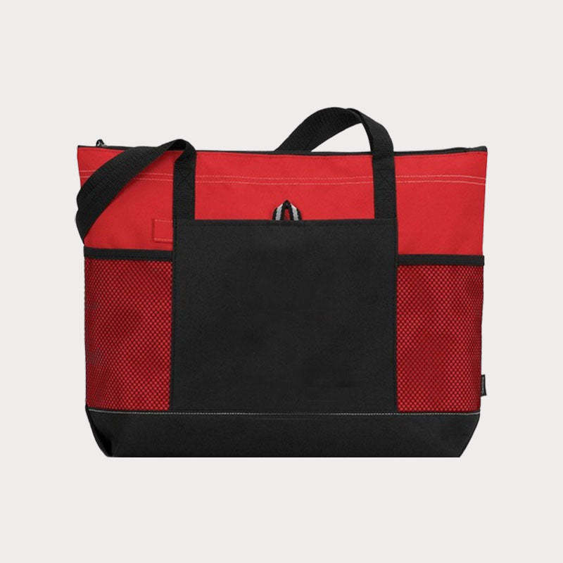Grand sac fourre-tout personnalisé en tricot