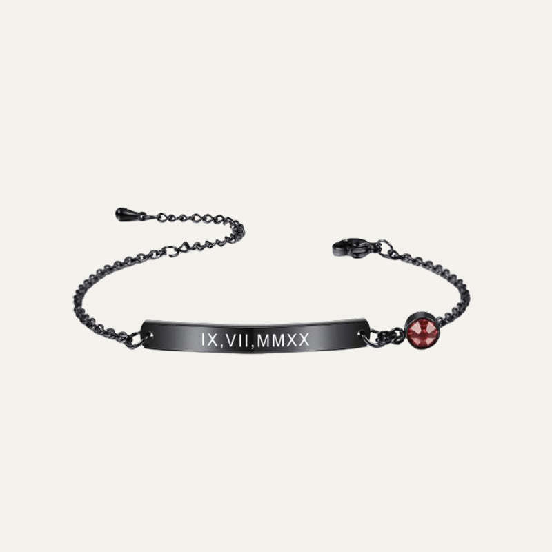 Personalized Birthstone Bracelet