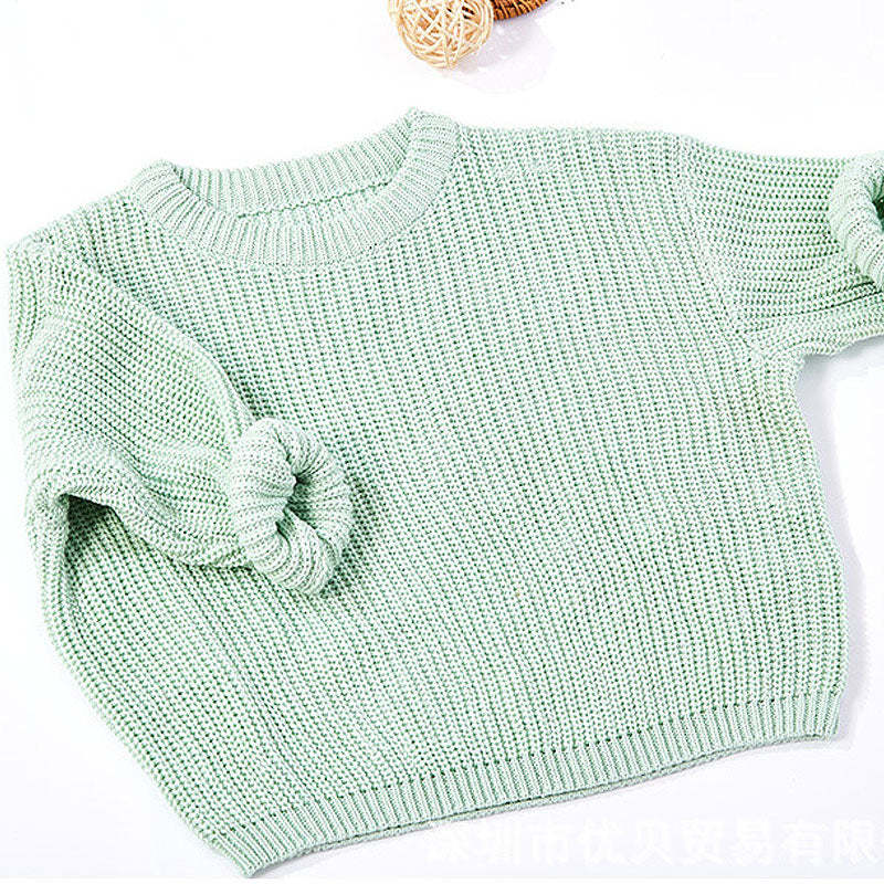 Personalized Hand Embroidered Baby Sweater