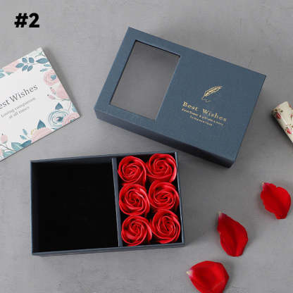 Six Roses Jewelry Box