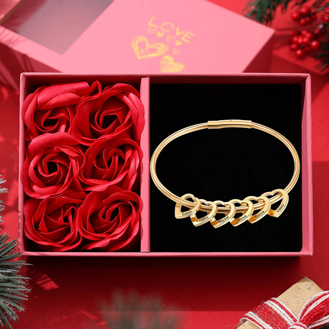 Engraved Personalized Bangle Bracelet