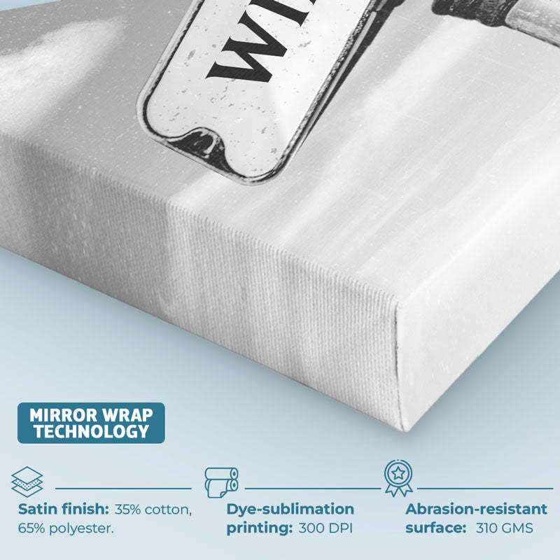 Personalized Canvas Vintage Street Sign for Couples