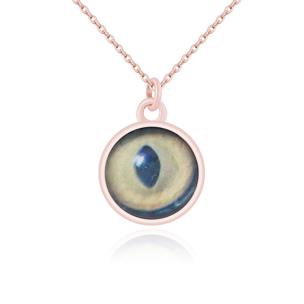 Collier personnalisé pour les yeux d’un animal de compagnie/personnage