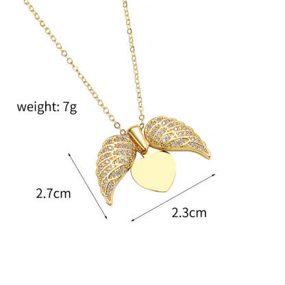 Collier personnalisé My Angel avec gravure