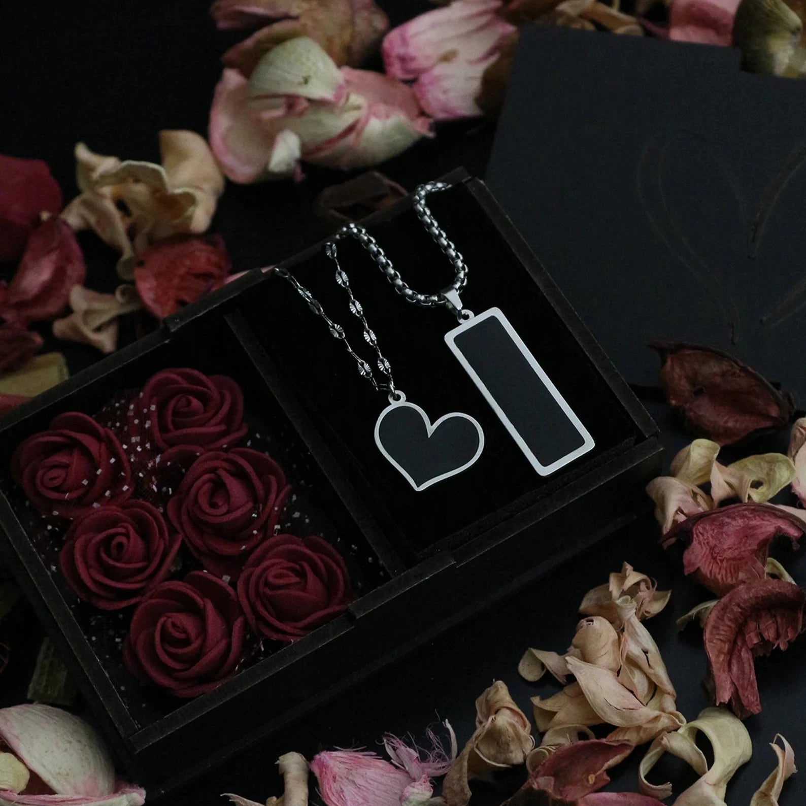 Collier magique personnalisé - Photo personnalisée/Collier de couleur à changement de chaleur personnalisé - Photo personnalisée