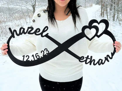 Favori de mariage personnalisé - Logo de fiançailles Cadeaux d'anniversaire