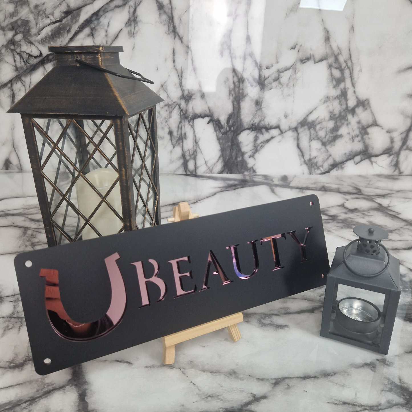 Personalized Laser Cut Stable Name Tag