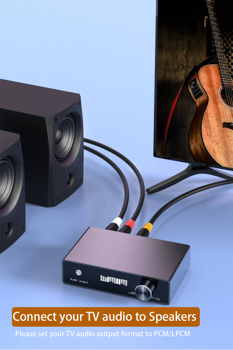 optical to rca converter,optical to rca adapter,optical to jack 3.5 mm,DAC Digital to Analog 