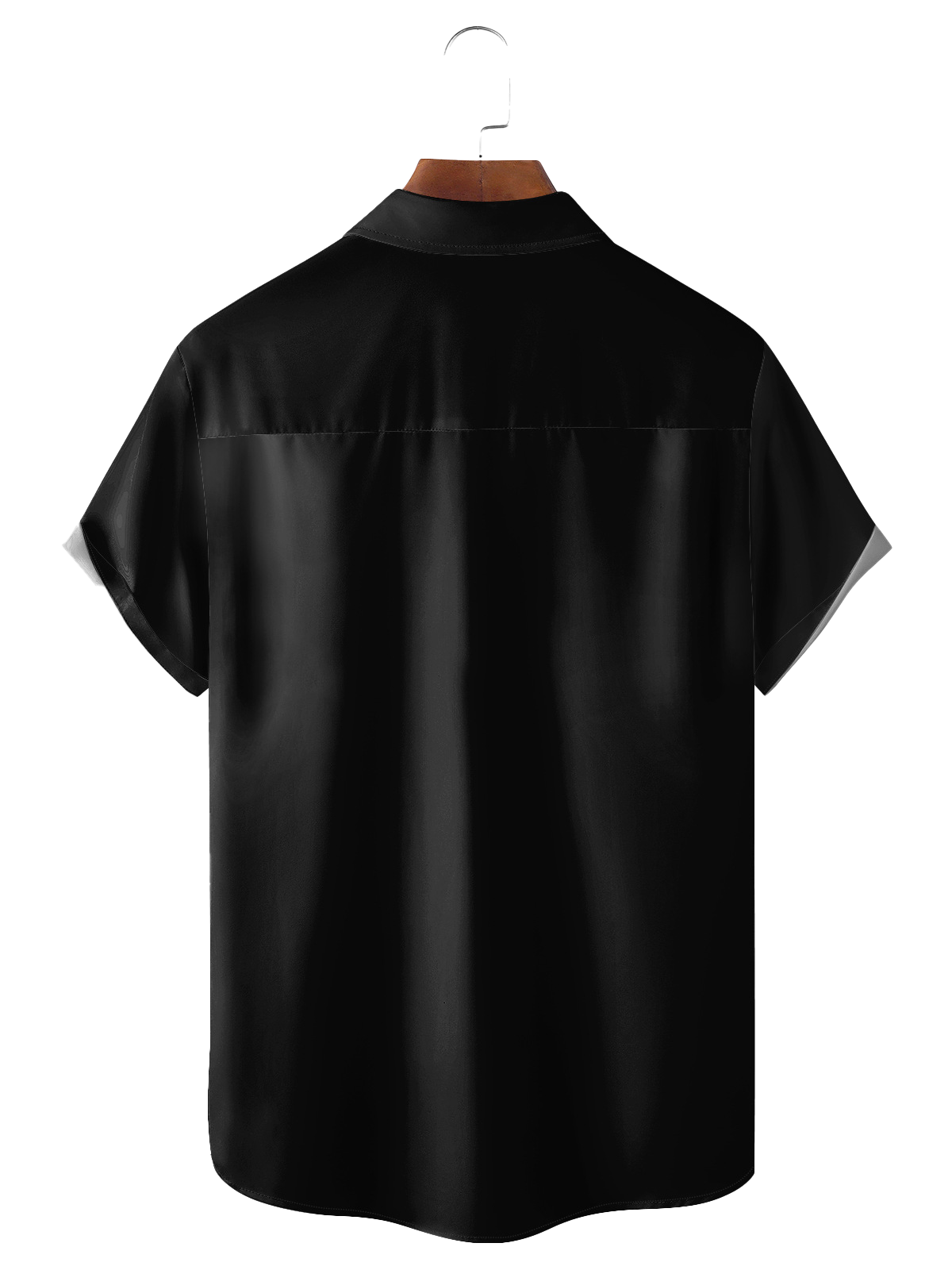 Moisture-wicking Breathable Print Chest Pocket Bowling Shirt-hardaddycustom