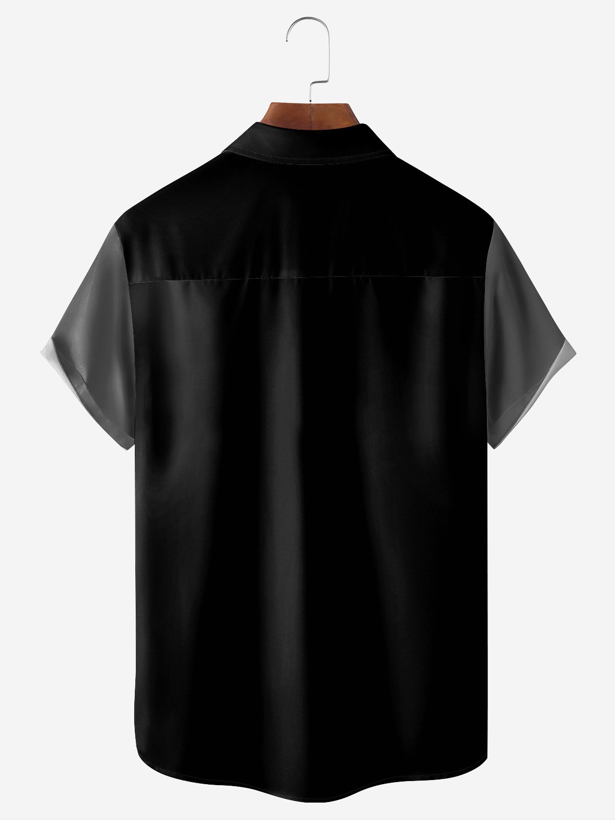 Moisture-wicking Breathable Print Chest Pocket Bowling Shirt-hardaddycustom