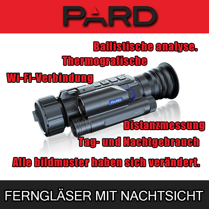 【PARD】 Nachtsichtfernglas mit Wärmebildgebung und Entfernungsmessung