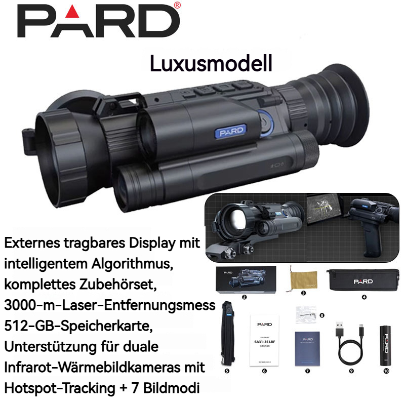 【PARD】 Nachtsichtfernglas mit Wärmebildgebung und Entfernungsmessung