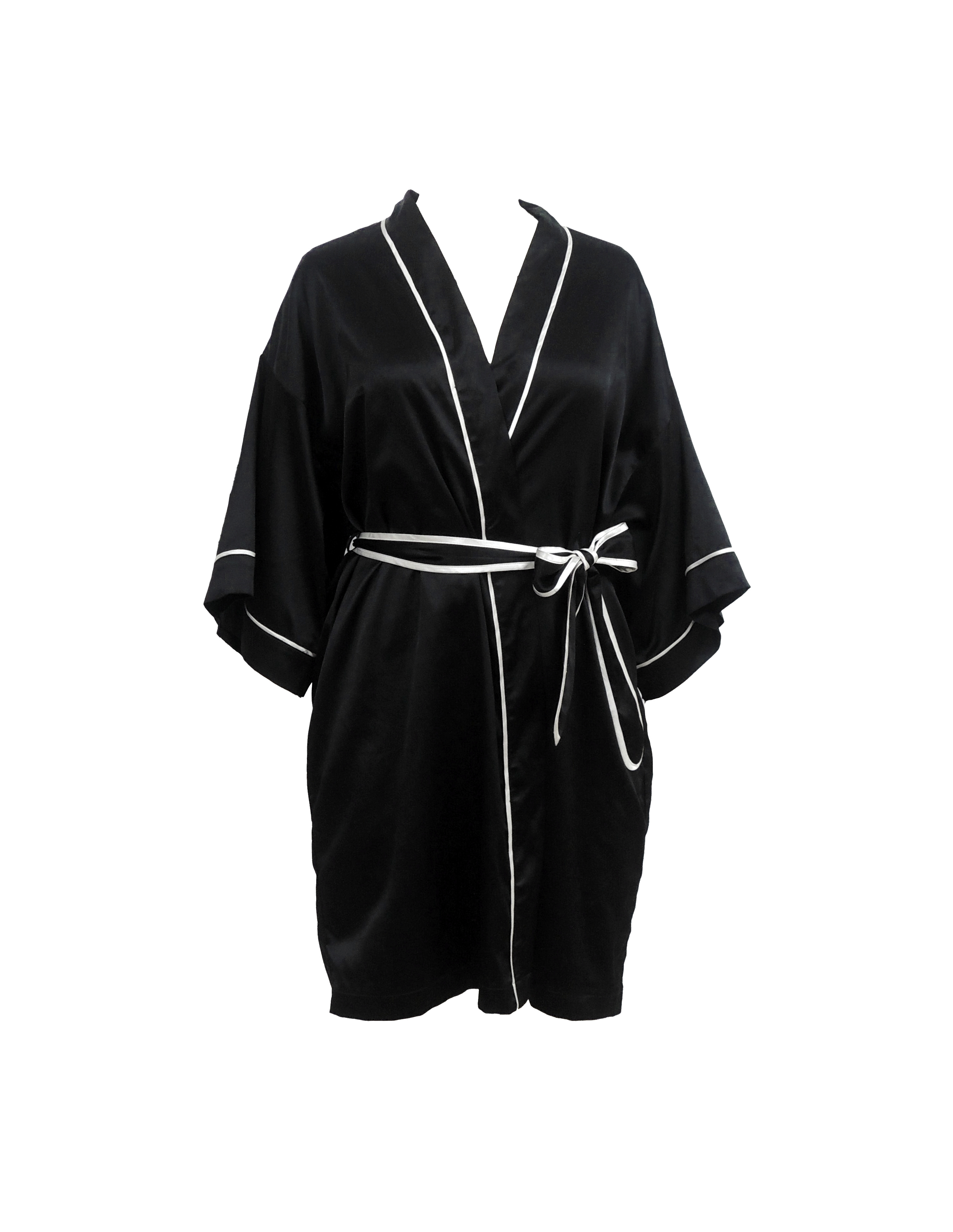 Free Tonight - Exquisite Satin Kimono Robe for Women