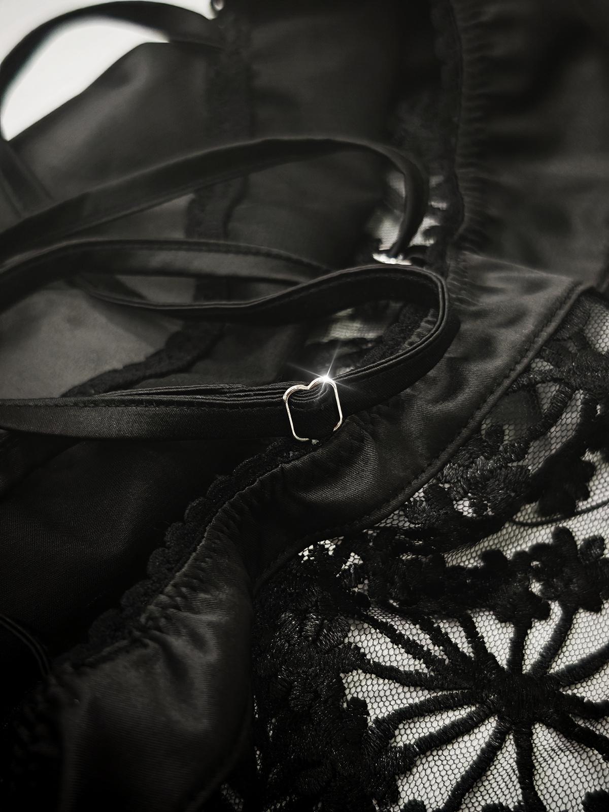 Free Tonight - Stretch Satin Camisole & Shorts Set