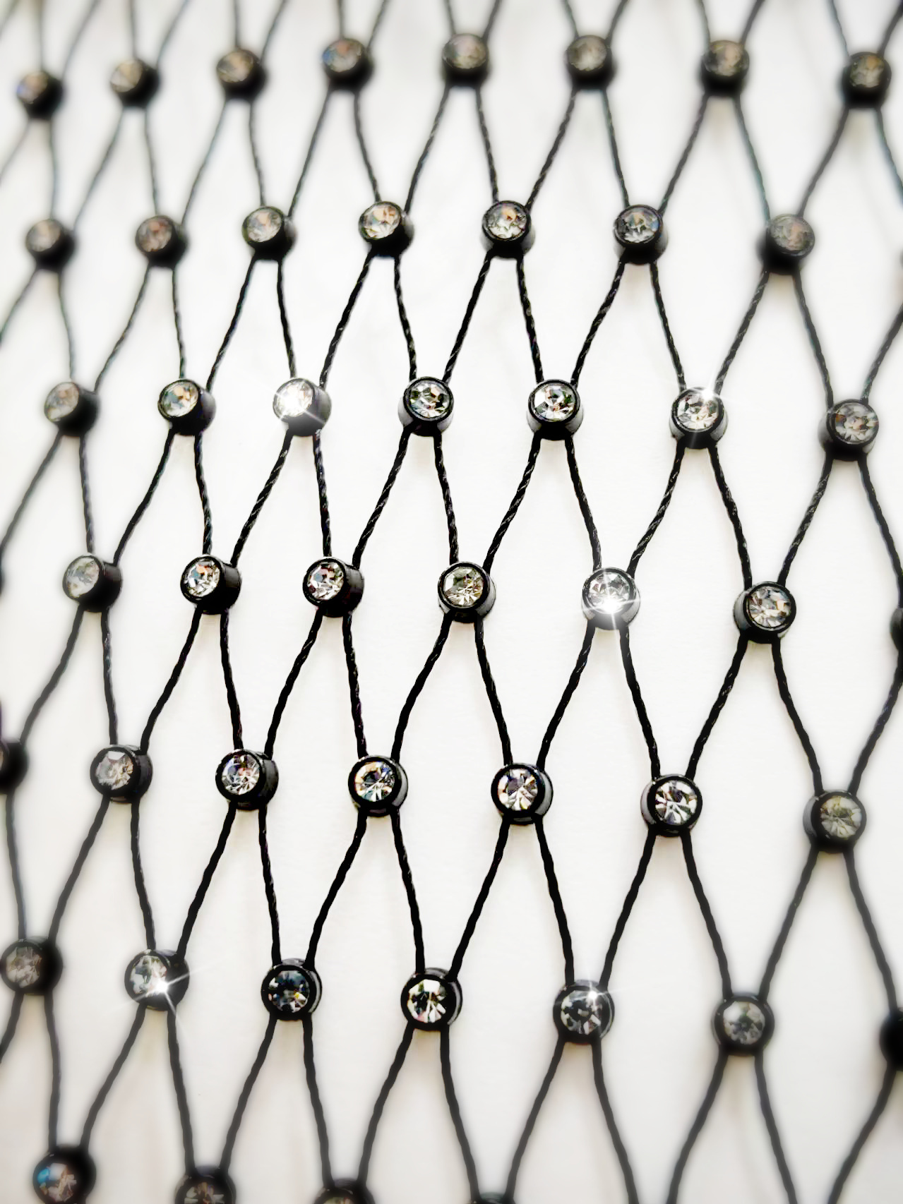 Free Tonight - Glitzy Rhinestone Beaded Lingerie Dress Set