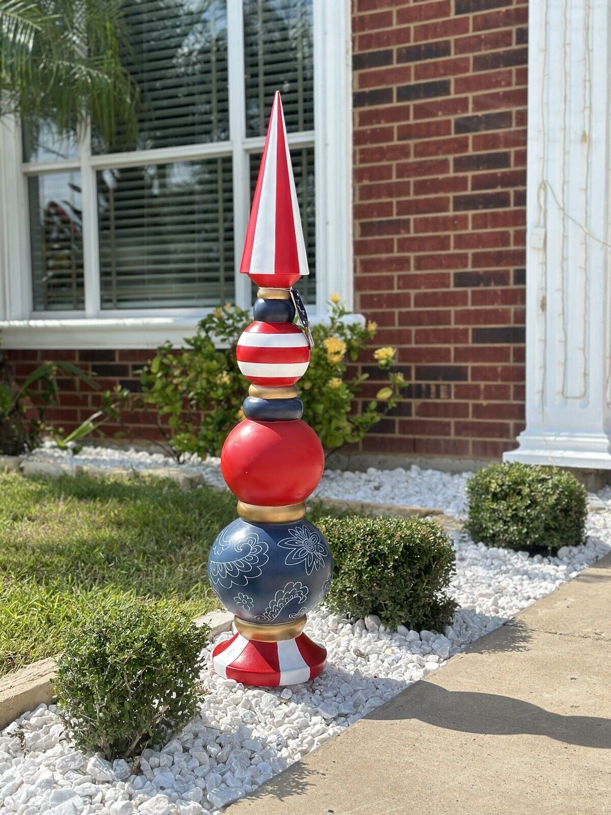 47” Topiary Holiday Decor Inside/Outside