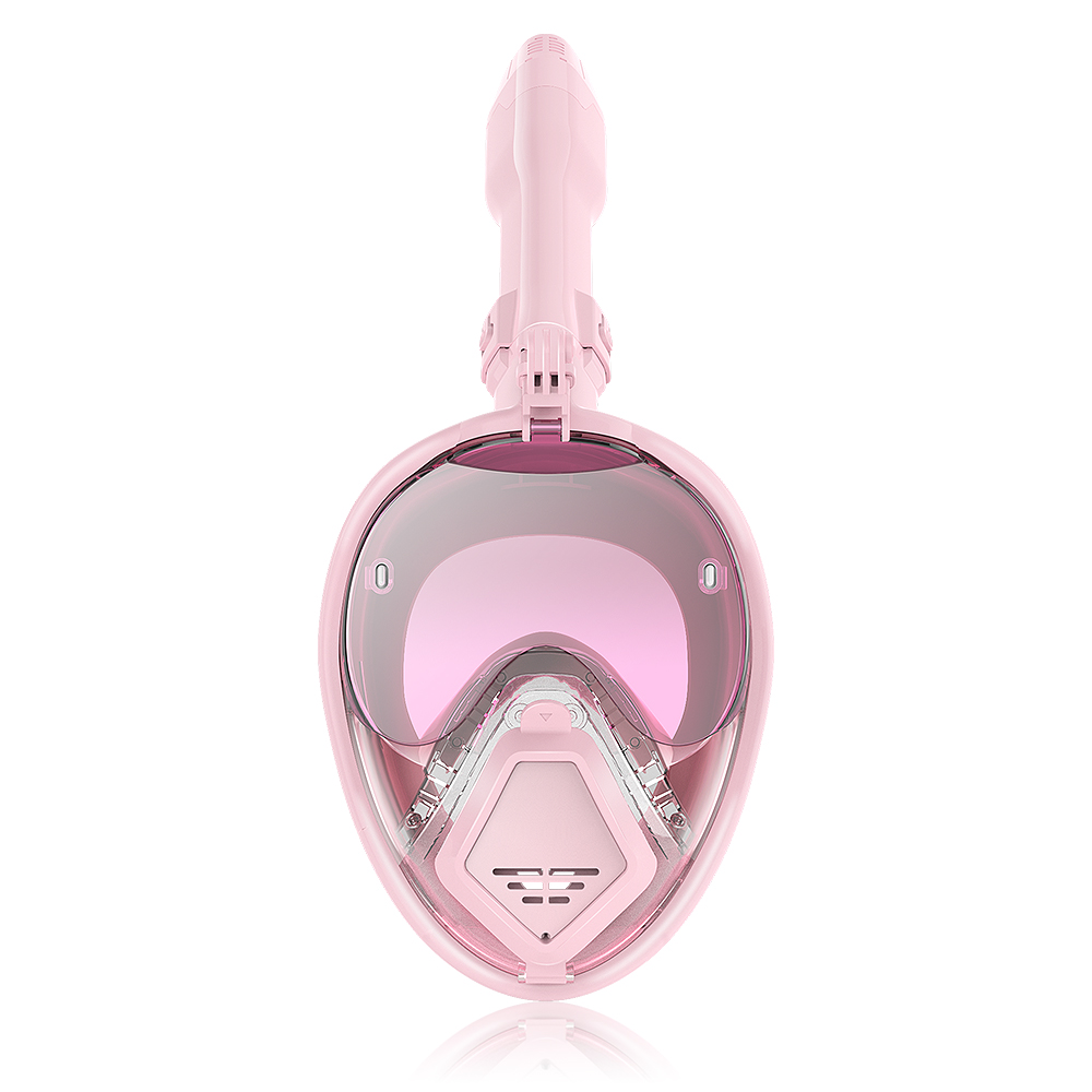 Devilfish Full Face Snorkel Mask Adults, Dry Top System Snorkeling Set with Foldable Sunglasses, 180 Degree Panoramic View Snorkel Gear, Scuba Diving Masks Anti-Leak & Anti-Fog（free shipping）