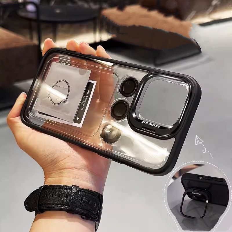 Lens invisible bracket suitable for iPhone14 mobile phone case 16 all-inclusive lens film Apple 13pr transparent protective cover
