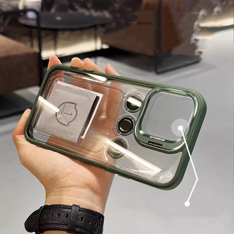 Lens invisible bracket suitable for iPhone14 mobile phone case 16 all-inclusive lens film Apple 13pr transparent protective cover