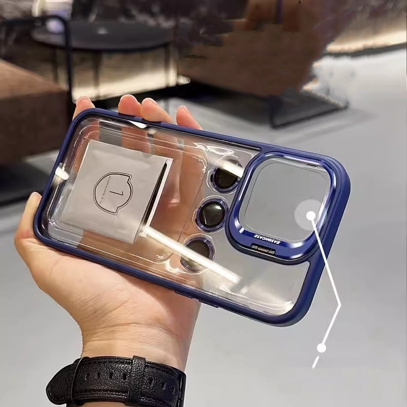 Lens invisible bracket suitable for iPhone14 mobile phone case 16 all-inclusive lens film Apple 13pr transparent protective cover