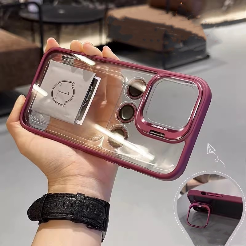 Lens invisible bracket suitable for iPhone14 mobile phone case 16 all-inclusive lens film Apple 13pr transparent protective cover