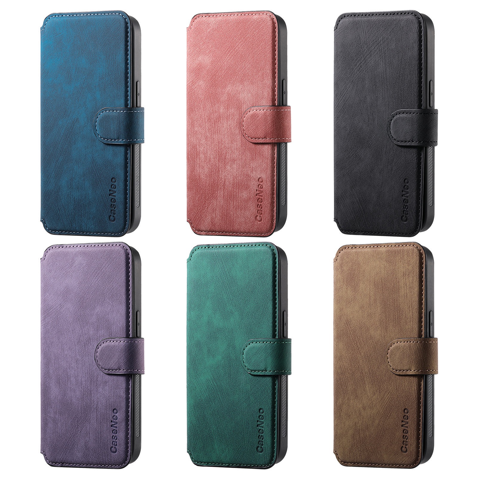 New magnetic separation suitable for Apple 16 mobile phone case Magsafe strong magnetic iPhone 15 flip leather case 14 cases