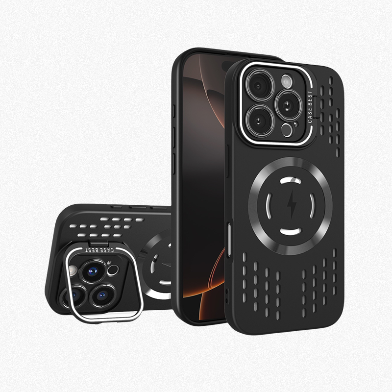 Air Bracket Magnetic Case For iPhone 16 Pro Max