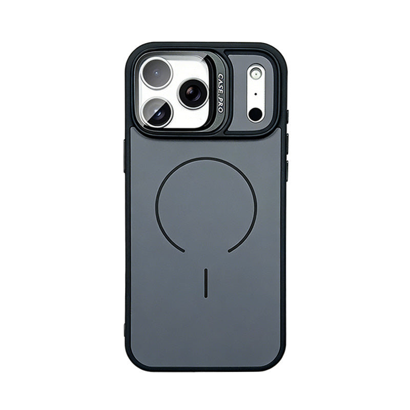 Minimal LensGuard Stand Case For iPhone 17/16/15/14 Series