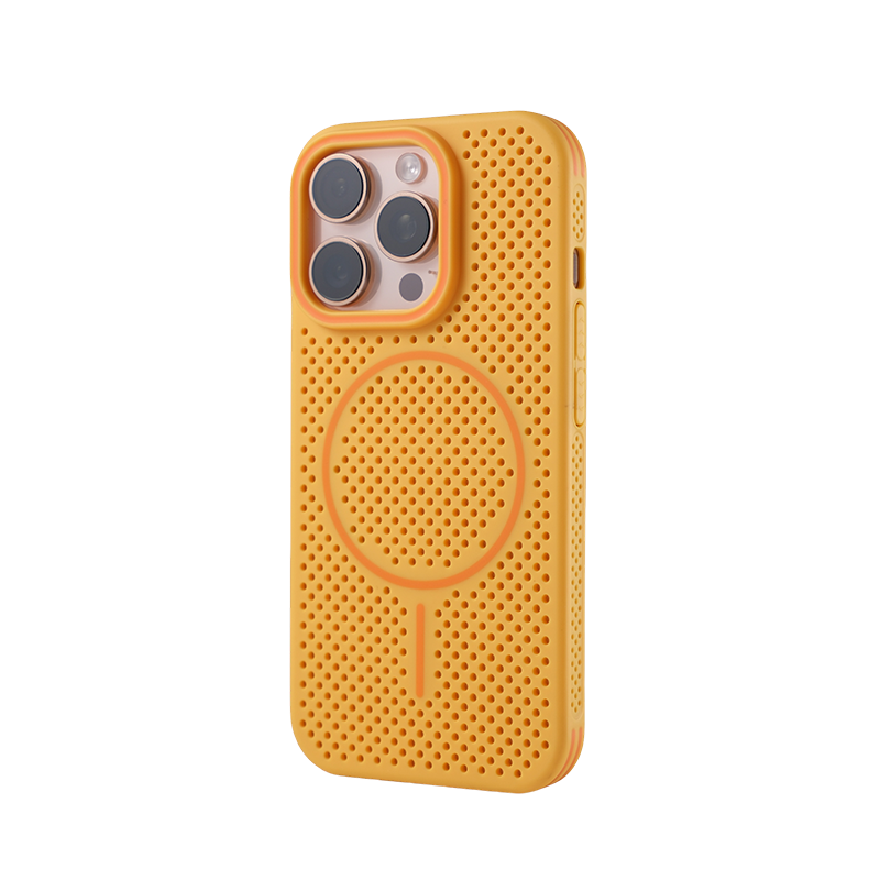 Summer Airflow Series – Color Clash MagSafe Case For iPhone 17/16/15/14 Series
