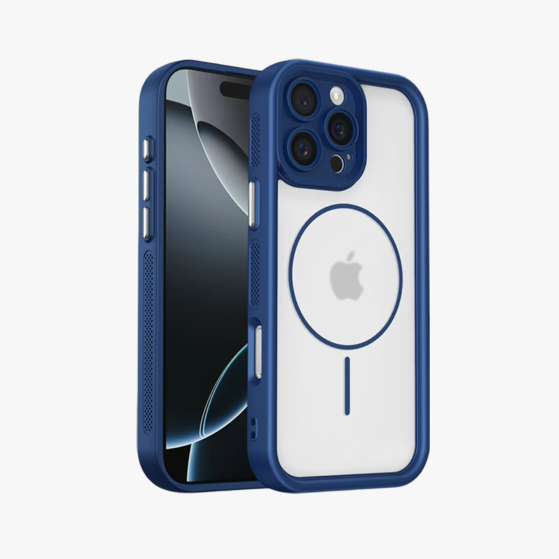 CrystalShield Magnetic Clear Case For iPhone 17 Pro Max